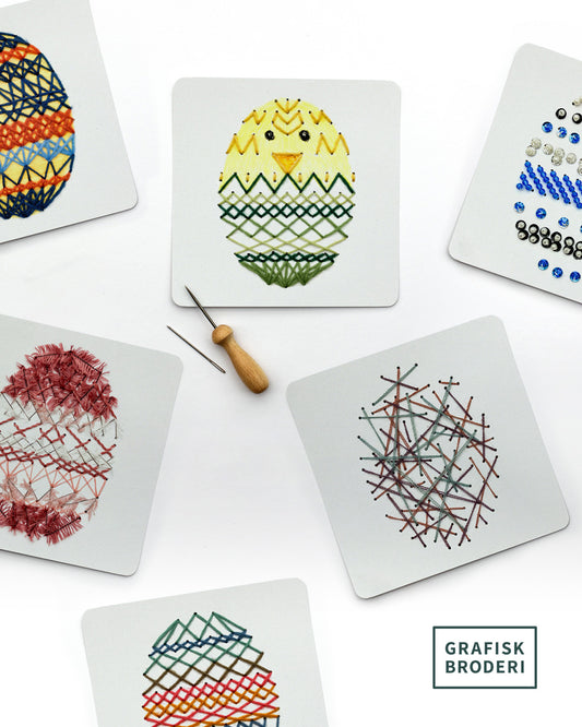 PDF broderi skabelon – PÅSKE