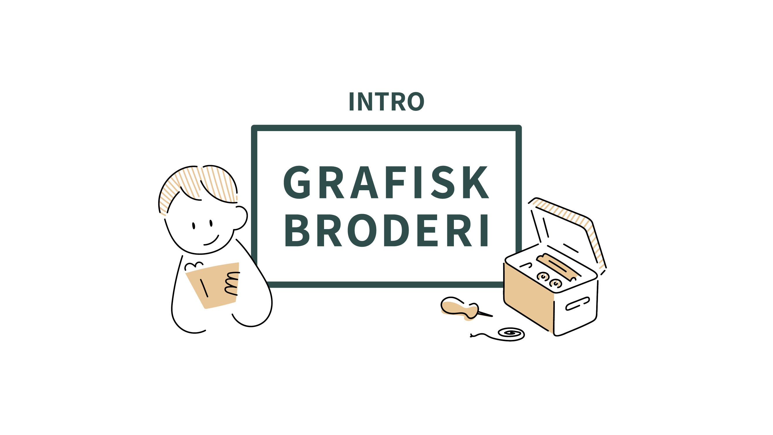 Indlæs video: Introvideo til Grafisk Broderi